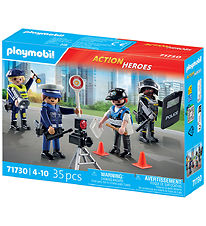 Playmobil Action Heroes - Police figures-Set - 71730 - 35 Parts