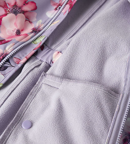 Name It Softshell Jacket w. Fleece - NkfAlfa08 - Heirloom Lilac/