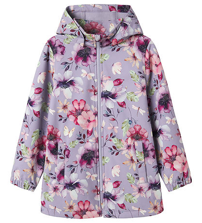 Name It Softshell Jacket w. Fleece - NkfAlfa08 - Heirloom Lilac/