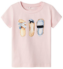 Name It T-Shirt - NmfDessy - Ballerina m. Print
