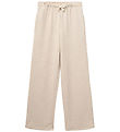 Sofie Schnoor Joggingbuxur - Gabbisy - Beige Melange