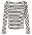 Sofie Schnoor Blouse - Rib - Somasy - Black Striped