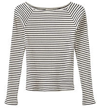 Sofie Schnoor Blouse - Rib - Somasy - Black Striped