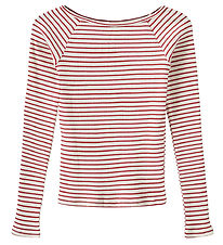 Sofie Schnoor Blouse - Rib - Somasy - Red Striped
