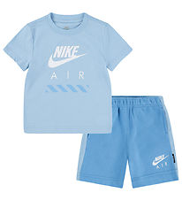 Nike Shorts Set - T-Shirt/Shorts - Universität Blue