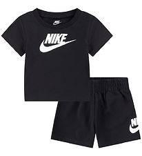 Nike Shorts Set - T-Shirt/Shorts - Schwarz