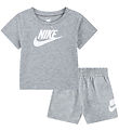 Nike Shorts Set - T-shirt/Shorts - Dark Grey Heather