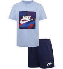 Nike Shorts Set - T-Shirt/Shorts - Midnight Navy