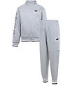 Nike Íþróttagalli - Cardigan/Buxur - Light Reykur Grey Heather