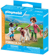 Playmobil DuoPack - Bauer m. Kalb - 71803 - 5 Teile