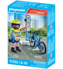 Playmobil Action Heroes - Police Bike Patrol - 71732 - 15 Parts