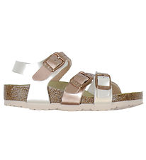 Birkenstock Sandals - Kumba Split Kids - Electric Metallic Pear