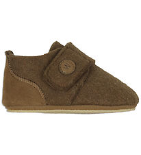 Wheat Slippers - Wool - Marlin Felt - Brown