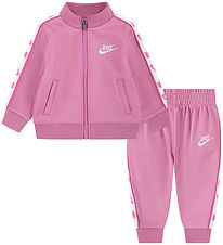 Nike Trainingsanzug - Cardigan/Hosen - Magie Flamingo