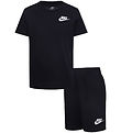 Nike Shorts Set - T-shirt/Shorts - Black/White