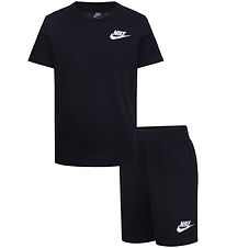 Nike Shorts Set - T-Shirt/Shorts - Schwarz/Weiß
