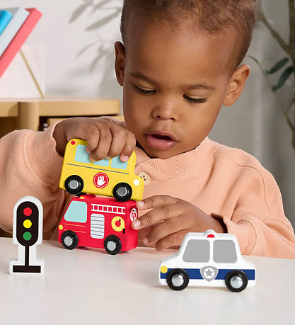 Fisher Price Autos - Holz - Kleine Fahrzeuge