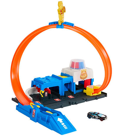Hot Wheels Autorata - City Super Police Asema