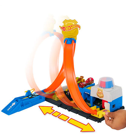 Hot Wheels Autorata - City Super Police Asema