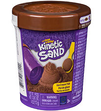 Kinetic Sand Sandset - 113 Gramm - Ice Cream Dose - Braun