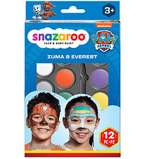 Snazaroo Face Paint - 12 Parts - Paw Patrol Zuma & Everest