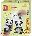 Ensemble de perles Hama Midi - 3D - 2500 pièces - Panda