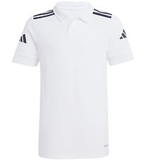 adidas Performance Polo - SQ25 C - Weiß/Schwarz