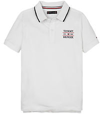 Tommy Hilfiger Polo - Weißes m. Logo
