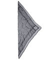 Écharpe Lala Berlin - Triangle Tilda - Swoosh Black/White