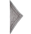 Lala Berlin Scarf - Triangle Tilda - Swoosh Light Blue/Brown