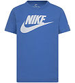 Nike Stuttermabolur - Blue Beyond