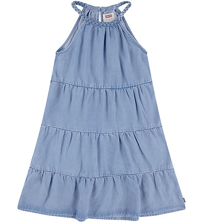 Levis Jurk - Denim - Hang Omhoog zonder vernietiging