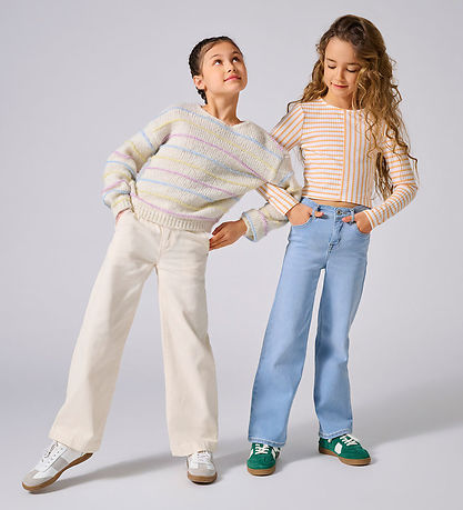 Kids Only Blouse - Knitted - KogNordic - Birch/OPEN Air - AFRICA