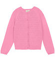 Creamie Cardigan - Knitted - Pointelle - Rosebloom