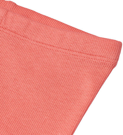 Leggings Wheat - Rib - Maddy - Light Coral
