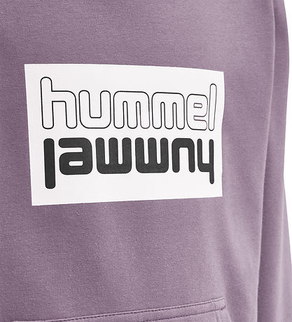 Hummel 후드티 - hmlDuo - 트와일라잇 모브