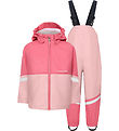 Didriksons Regenkleidung m. Träger - Waterman - Soft Pink