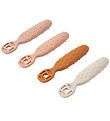 Liewood Baby Spoons - Silicone - 4-Pack - Caelia - Pale Tuscany 