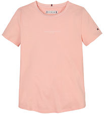 Tommy Hilfiger T-Shirt - Mini Körper - Coral Ice