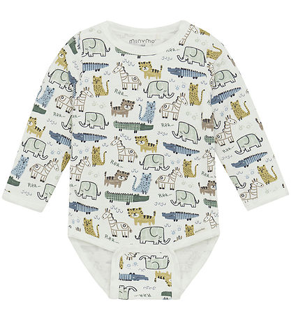 Minymo Bodysuit l/s - Marshmallow White