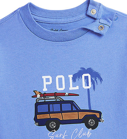 Polo Ralph Lauren 티셔츠 - 파란색 포함 프린트