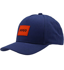 HUGO Kappe - Mittelalter Blue m. Rot