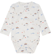 Hust and Claire Romper l/s - Billy - Ivory