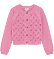 Creamie Cardigan - Knitted - Cotton - Rosebloom