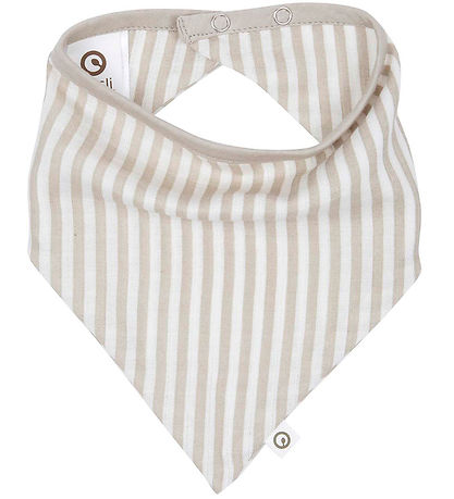 Müsli Dregla haklapp - Stripe Muslin - 2-pack - Balsam Cream/Cas