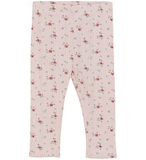 En Fant Leggings - Pointelle - Begeleid Rose