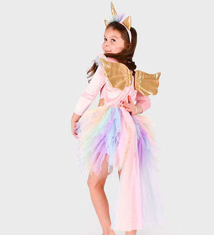 Den Goda Fen Costume - Dress Unicorn w. Diadem
