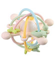 Tiny Tot Teething Toy w. Rattle - Pastel Mix