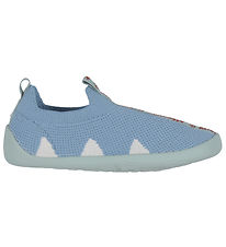 Affenzahn Shoes - Slipper Knit Flinky Shark - Blue