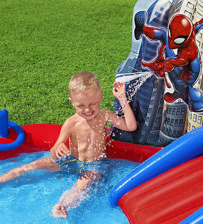 Bestway Play pool w. Accessories - 211 x 206 cm - Spider-Man